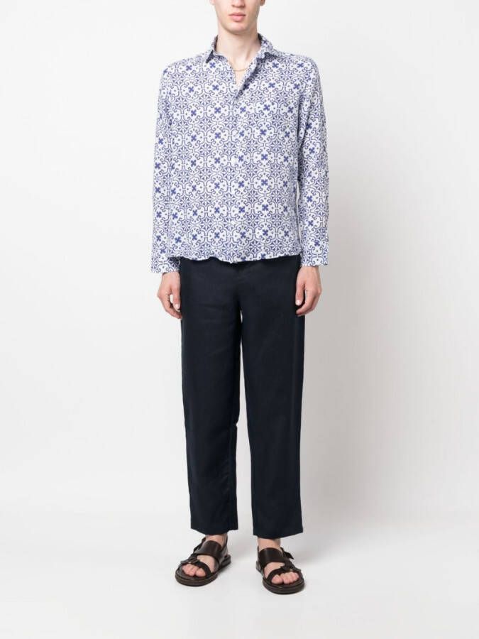 PENINSULA SWIMWEAR Straight broek Blauw
