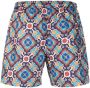 PENINSULA SWIMWEAR Zwembroek met geometrische print Blauw - Thumbnail 2