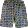 PENINSULA SWIMWEAR Zwembroek met geometrische print Blauw - Thumbnail 2