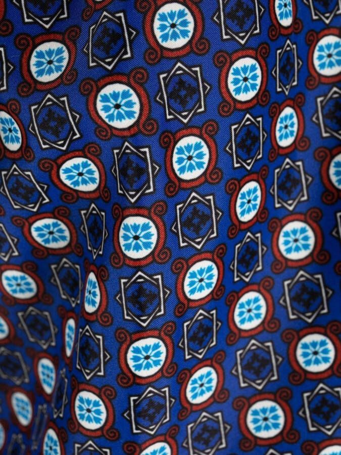 PENINSULA SWIMWEAR Zwembroek met geometrische print Blauw