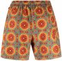 PENINSULA SWIMWEAR Zwembroek met geometrische print Oranje - Thumbnail 2