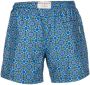 PENINSULA SWIMWEAR Zwembroek met grafische print Blauw - Thumbnail 2