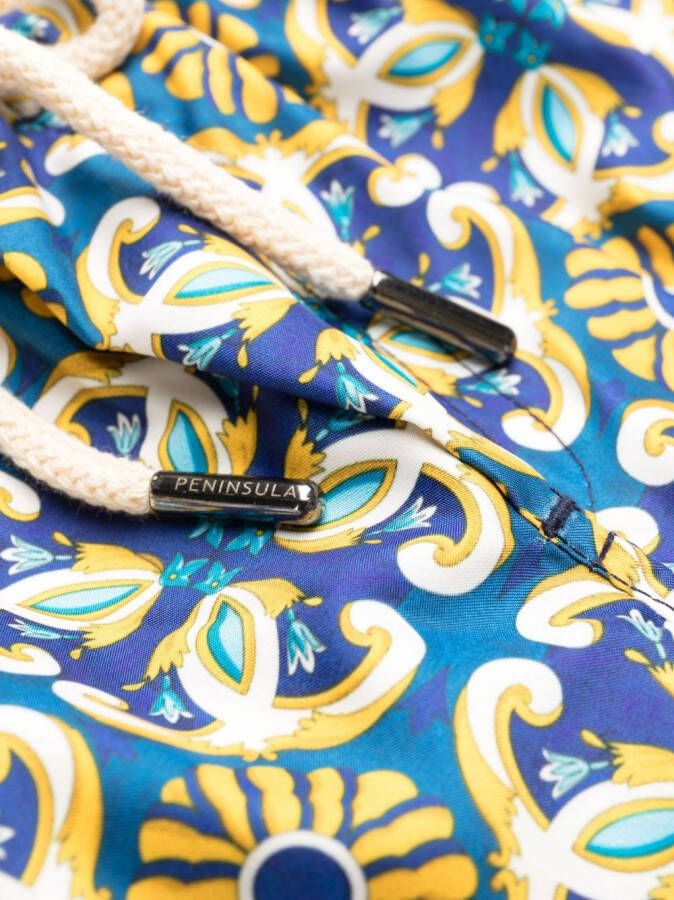 PENINSULA SWIMWEAR Zwembroek met print Blauw