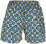 PENINSULA SWIMWEAR Zwembroek met grafische print Blauw - Thumbnail 2