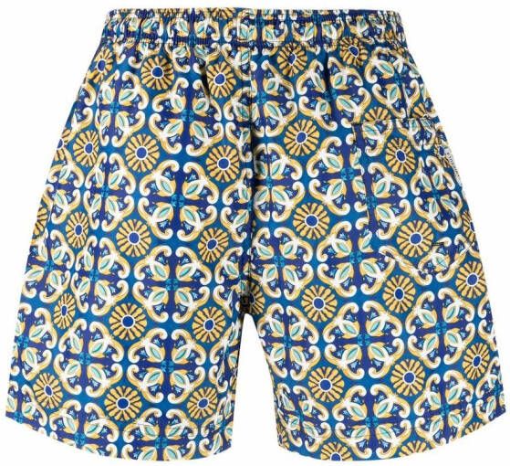 PENINSULA SWIMWEAR Zwembroek met trekkoordtaille Blauw