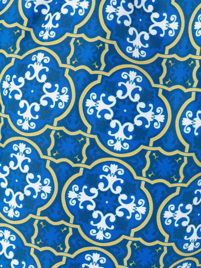 PENINSULA SWIMWEAR Zwembroek met trekkoordtaille Blauw