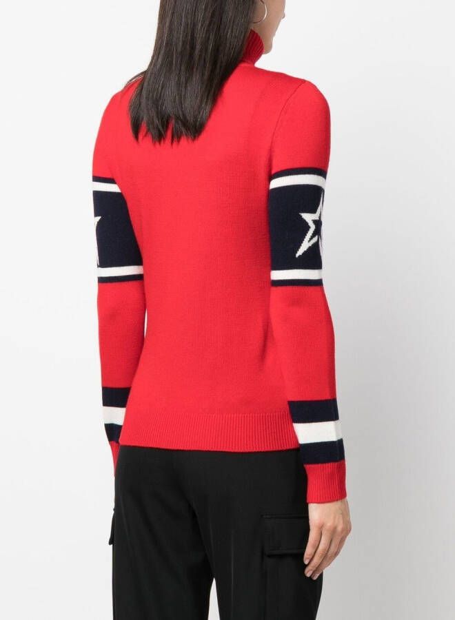 Perfect Moment Intarsia coltrui Rood