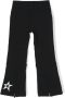Perfect Mo t Kids Broek met geborduurd logo Zwart - Thumbnail 2