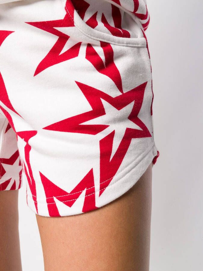 Perfect Moment Shorts met print Wit