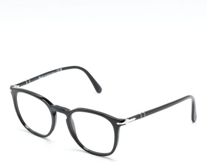 Persol 3318V bril met vierkant montuur Zwart