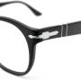 Persol Bril met rond montuur Zwart - Thumbnail 3