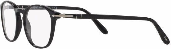 Persol Bril met vierkant montuur Zwart