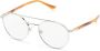 Persol PO1009S zonnebril met rond montuur Zilver - Thumbnail 2