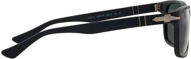 Persol PO3271S zonnebril met vierkant montuur Zwart