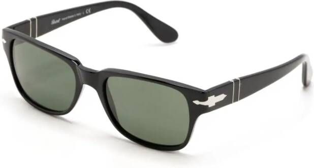 Persol PO3288S zonnebril met vierkant montuur Zwart