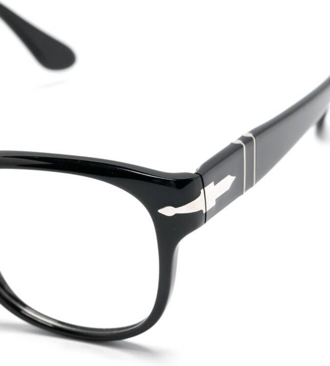 Persol PO3312V bril met vierkant montuur Zwart
