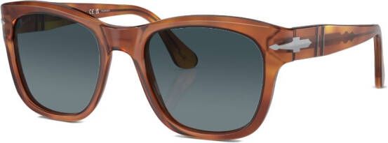 Persol Zonnebril met rond montuur Bruin
