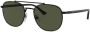 Persol Zonnebril met rond montuur Zwart - Thumbnail 3