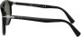 Persol Zonnebril met rond montuur Zwart - Thumbnail 2