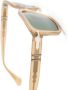 Persol Zonnebril met vierkant montuur Beige - Thumbnail 3