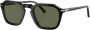 Persol Zonnebril met vierkant montuur Zwart - Thumbnail 3