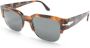 Persol Tom zonnebril met vierkant montuur Bruin - Thumbnail 2