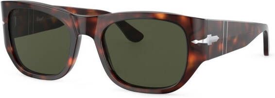 Persol Zonnebril met wayfarer montuur Groen