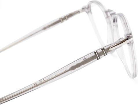 Persol Bril met rond montuur Grijs