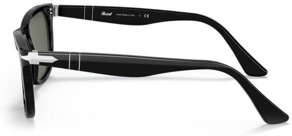Persol Zonnebril met wayfarer montuur Zwart