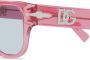 Persol x D&G PO3294S zonnebril met vierkant montuur Roze - Thumbnail 3
