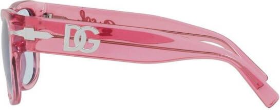 Persol x D&G PO3294S zonnebril met vierkant montuur Roze