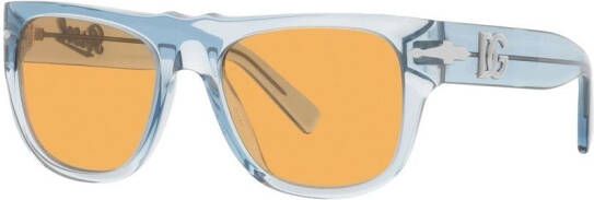 Persol x D&G PO3295S zonnebril met vierkant montuur Blauw