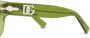 Persol x D&G PO3295S zonnebril met vierkant montuur Groen - Thumbnail 3