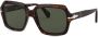 Persol Zonnebril met groot montuur Groen - Thumbnail 2