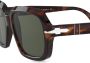 Persol Zonnebril met groot montuur Groen - Thumbnail 3