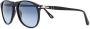 Persol Zonnebril met hoekig montuur Zwart - Thumbnail 2