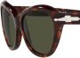 Persol Zonnebril met kattenoog montuur Groen - Thumbnail 3