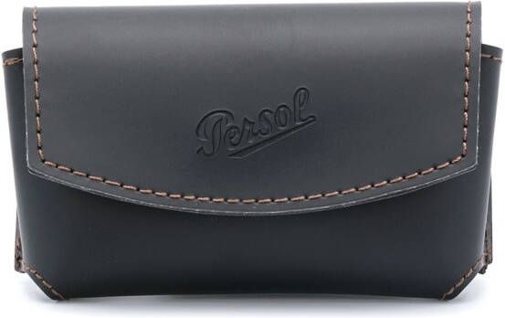 Persol Zonnebril met piloten montuur Zwart