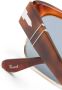 Persol Zonnebril met rechthoekig montuur Bruin - Thumbnail 3