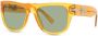 Persol Zonnebril met rechthoekig montuur Oranje - Thumbnail 2