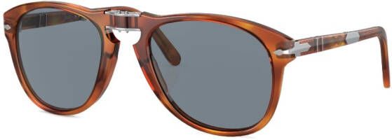 Persol Zonnebril met rond montuur Bruin