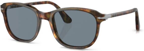 Persol Zonnebril met rond montuur Groen
