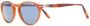 Persol Zonnebril met rond montuur Bruin - Thumbnail 2