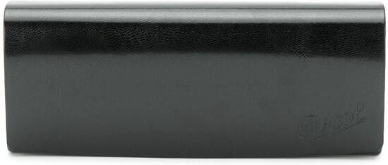 Persol Zonnebril met rond montuur Zwart