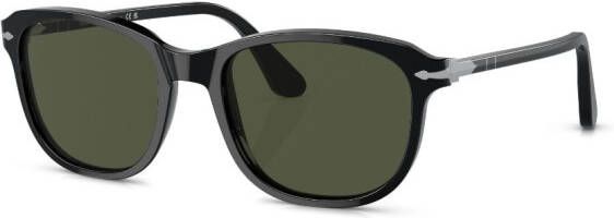 Persol Zonnebril met rond montuur Zwart