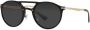 Persol Zonnebril met rond montuur Zwart - Thumbnail 2