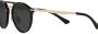 Persol Zonnebril met rond montuur Zwart - Thumbnail 3