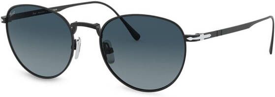 Persol Zonnebril met rond montuur Zwart