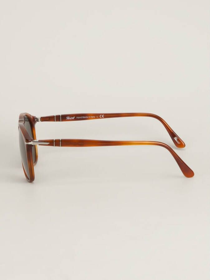 Persol zonnebril met ronde glazen Bruin