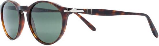 Persol zonnebril met ronde glazen Bruin